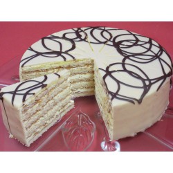 vegane Aprikosen-Marzipan-Schichttorte