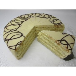 vegane Aprikosen-Marzipan Schichttorte