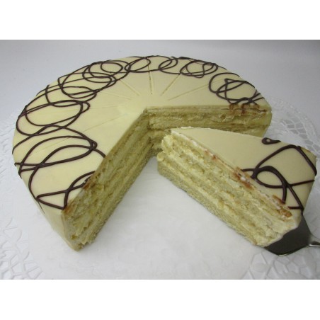 vegane Aprikosen-Marzipan Schichttorte