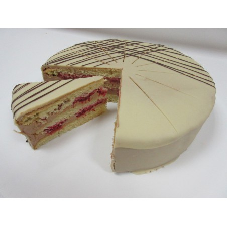 Vegane Schoko-Himbeer Torte