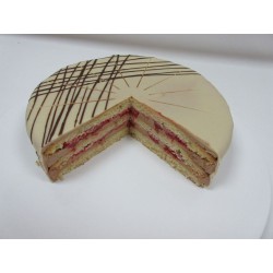 Vegane Schoko-Himbeer Torte